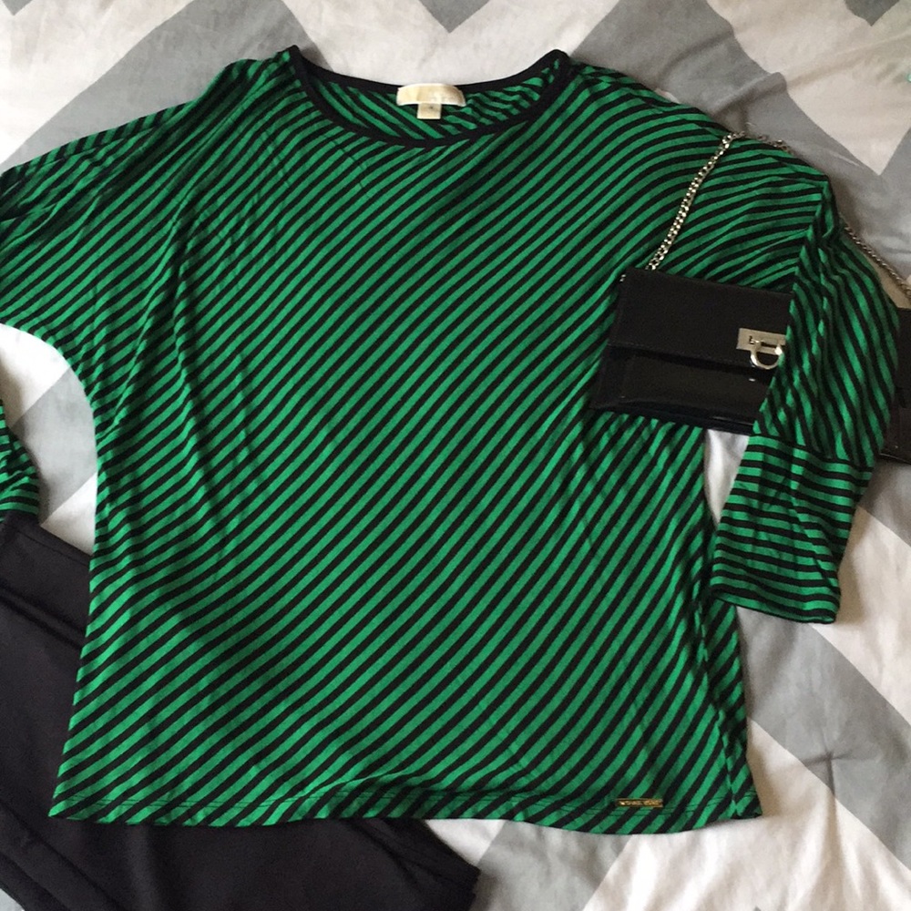 Michael Kors 3/4 sleeve doloman top
